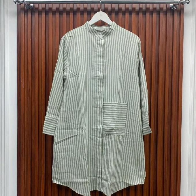 TUNIK PREMIUM MODEL SALUR Katun  PREMIUM Kancing full