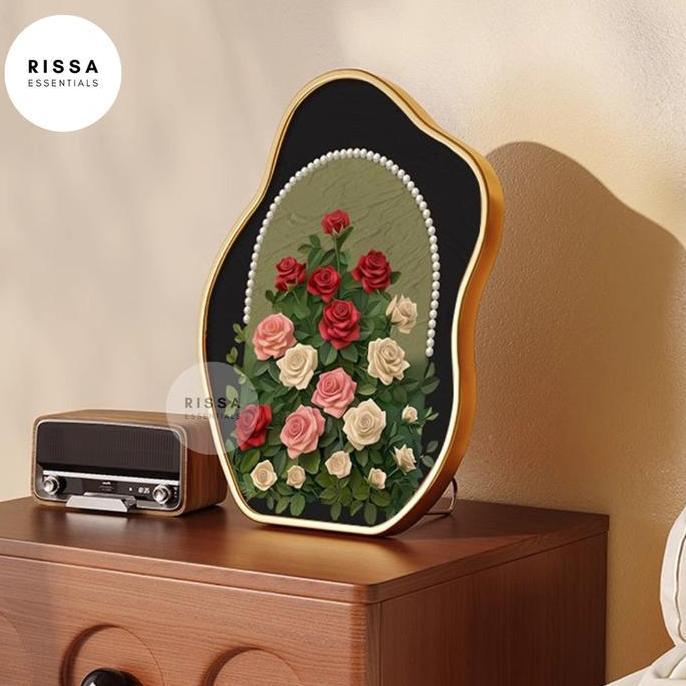 Ready [RISSA] Standing Frame Dekor Korea Home Decor Properti Foto Prop Foto Layout Aesthetic Foto St