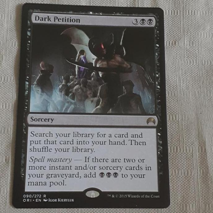 Ready MAGIC THE GATHERING MTG Dark Petition