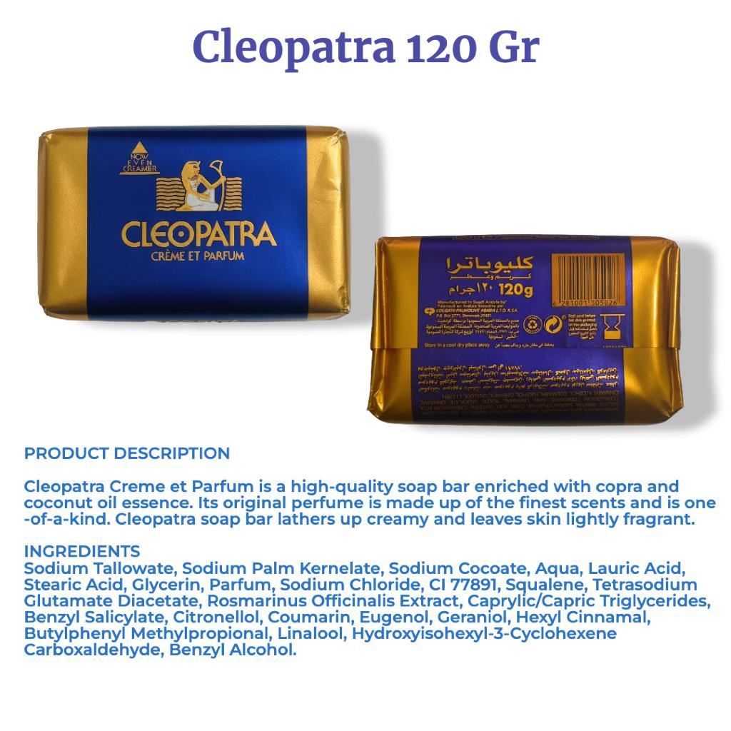 Sabun Cleopatra Ori 120 Gram Sabun Batangan Impor Premium (Pengiriman Kota Makassar)