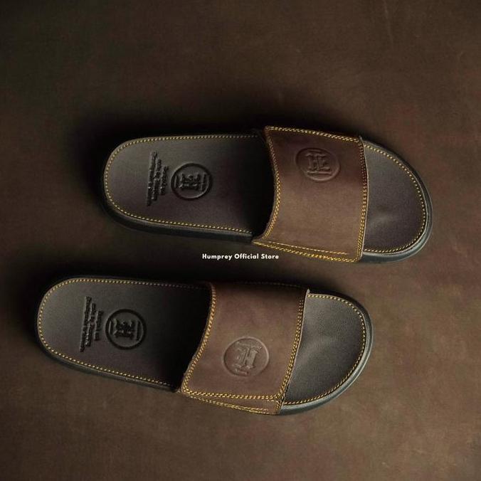 FREE ONGKIR SANDAL KULIT HUMPHREY/SANDAL KULIT ASLI/SANDAL PRIA/SANDAL KULIT KEKINIAN/SANDAL SLIP ON