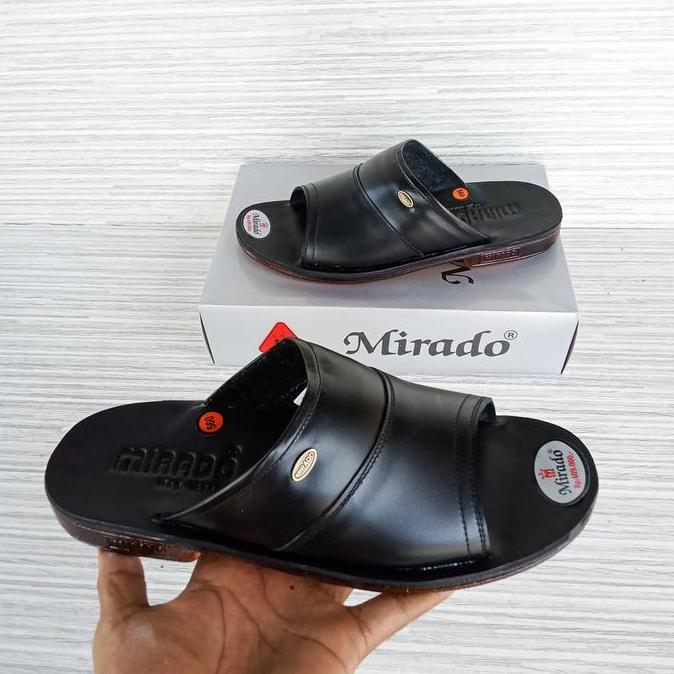 DISKON SANDAL KULIT PRIA BAHAN KULIT ASLI MIRADO 560 - SIZE 38-43 SANDAL ORIGINAL SANDAL PRIA DEWASA