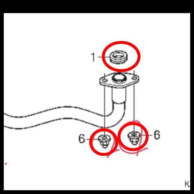 TERBARU BAUT MUR GASKET PAKING KENALPOT KNALPOT BEAT DELUXE STREET NEW LED GENIO SCOOPY 2020 STREET 