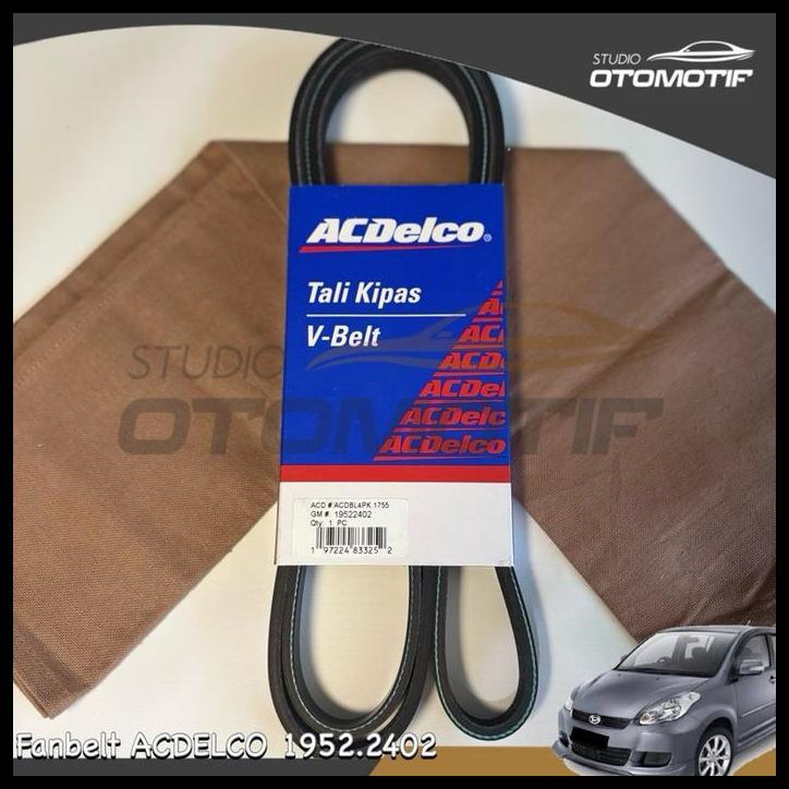BEST DEAL FANBELT ALTERNATOR AC SIRION GEN1 2007-2012 VVTI M300 ACDELCO 2402 FAN BELT VBELT SABUK TA