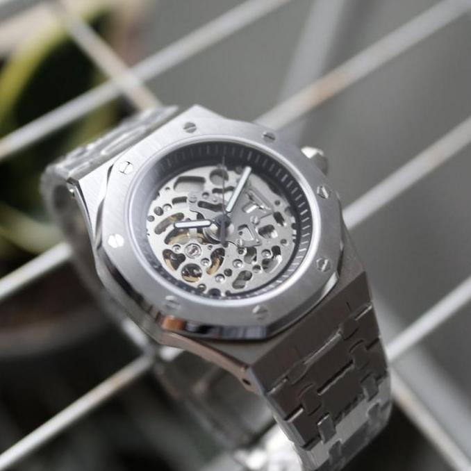 Saba Watch Seiko Royal Oak Skeleton Custom