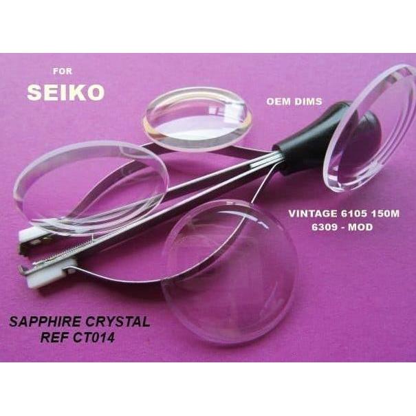 CT014 - Seiko Vintage 6309 7002 Double Dome Crystal Sapphire
