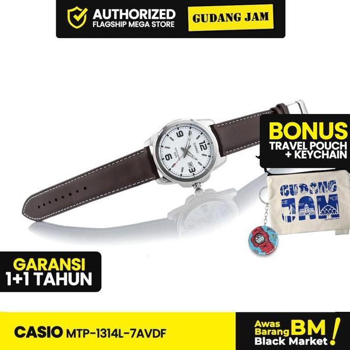 Jam Tangan Casio General MTP-1314L-7AVDF MTP-1314L MTP-1314 MTP1314L MTP 1314L Watches