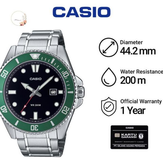 Jam Tangan Pria Casio Diver Marlin Duro Starbuck New