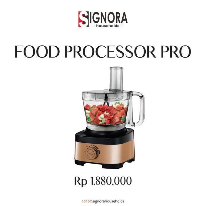 Food Processor Pro (tanpa cubic cutter)