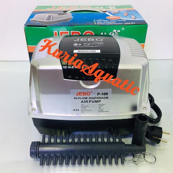 Jebo P 100 Pompa Udara / Air Pump / Aerator Jebo P100 Original Dan Terpercaya