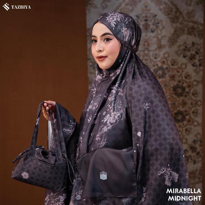 [NEW] TAZBIYA - MIRABELLA SERIES | MUKENA PREMIUM DEWASA 2IN SET SAJADAH | MUKENA SAJADAH