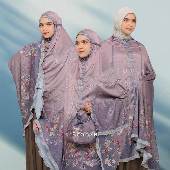 Mukena Ameena & Qamara - Mukena Armanisilk Premium Motif