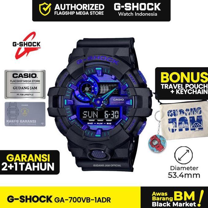 G-Shock GShock GA-700VB-1ADR GA-700VB GA-700 GA700VB GA 700VB