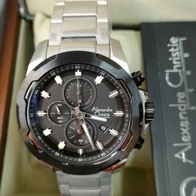 Jam Tangan Pria Alexandre Christie Ac 6523 MC Stainless