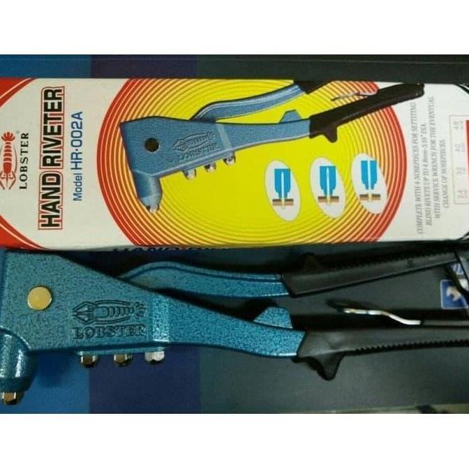 Bagus Tang Rivet / Hand Riveters Lobster Hr-002A Asli 