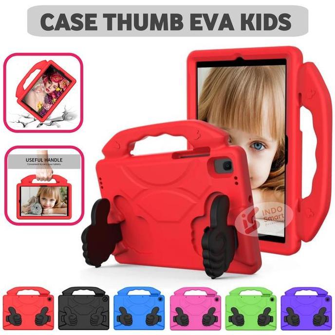 Case Samsung Tab A8 / Samsung Tab A8 / X200 X205 T295 T290 Case Anak Jempol Standing Thumb