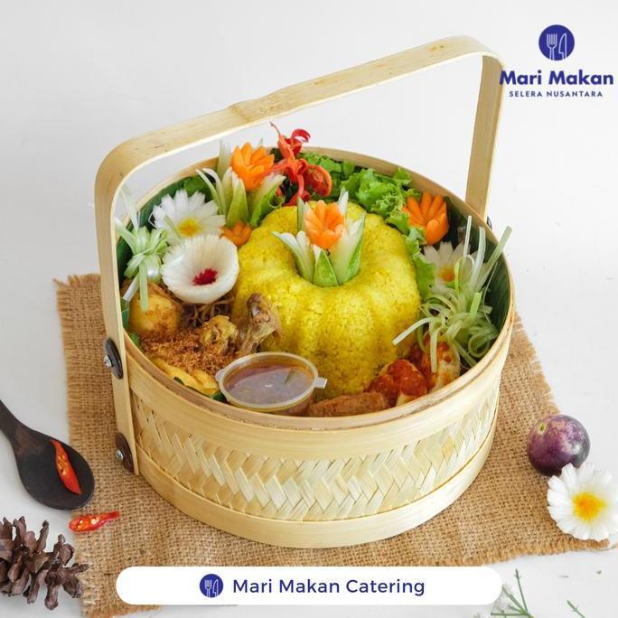 Rantang Bambu Nasi untuk Hampers