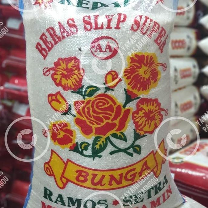 Beras setra ramos Cap Bunga 20 kg