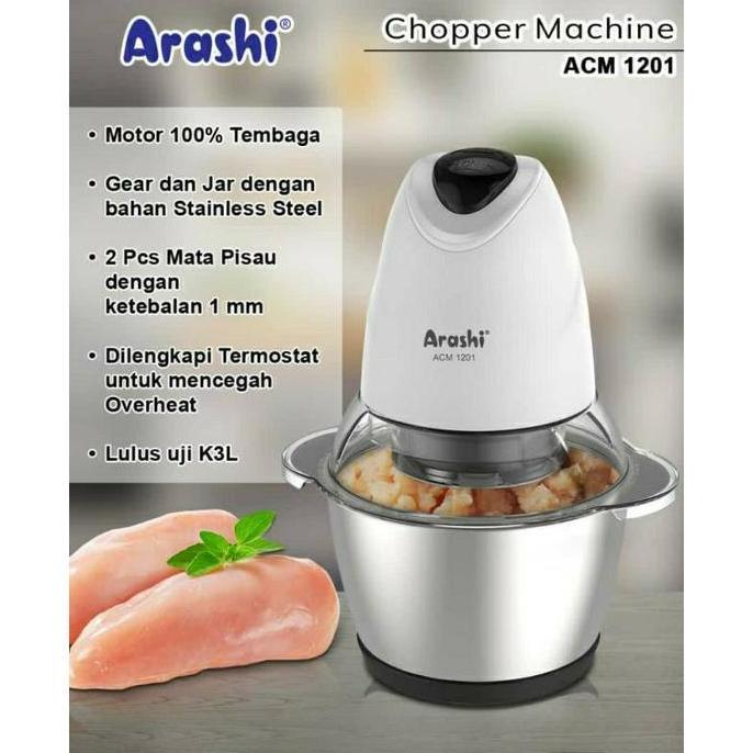 ARASHI CHOPPER MACHINE (ACM 1201)