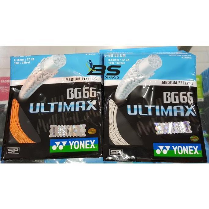 SENAR RAKET BADMINTON YONEX BG66 BG 66 ULTIMAX ORI ORIGINAL 100%