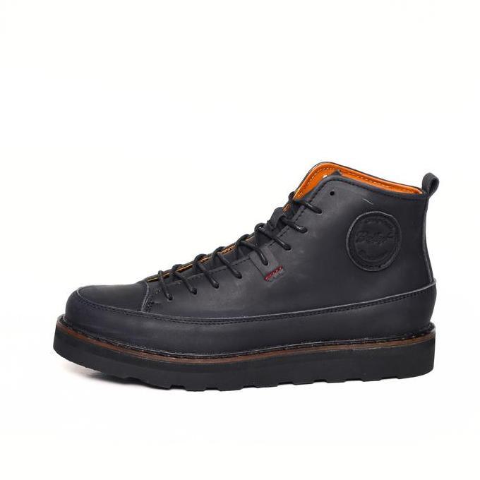 _mkmahadira - (premium) bradleys arthur black - sepatu boots pria | sepatu kulit boots pria