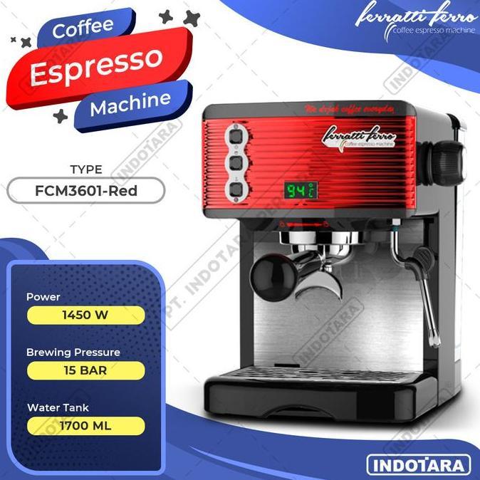 Ferratti Ferro Espresso Machine FCM3601
