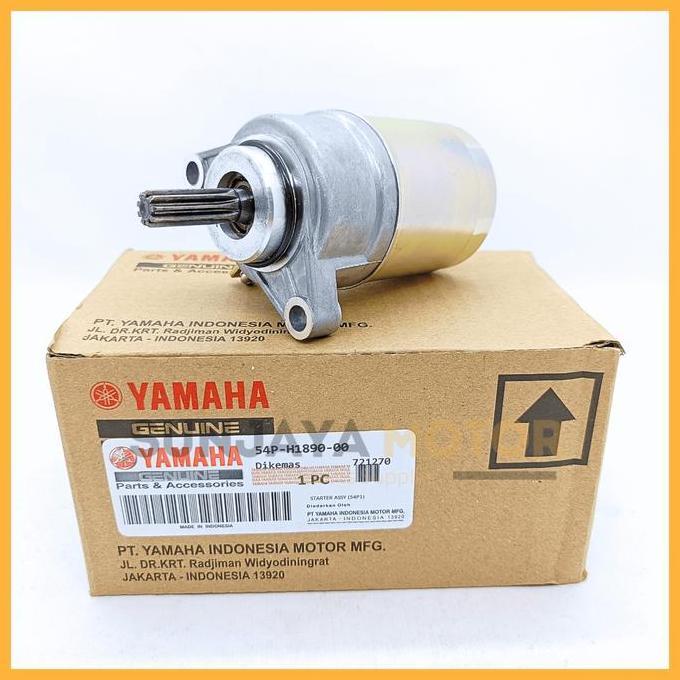 Motor Stater Kualitas Original Yamaha 54P Dinamo Starter Mio J Mio M3 Nmax Old Fino Fi Soul Gt Xride