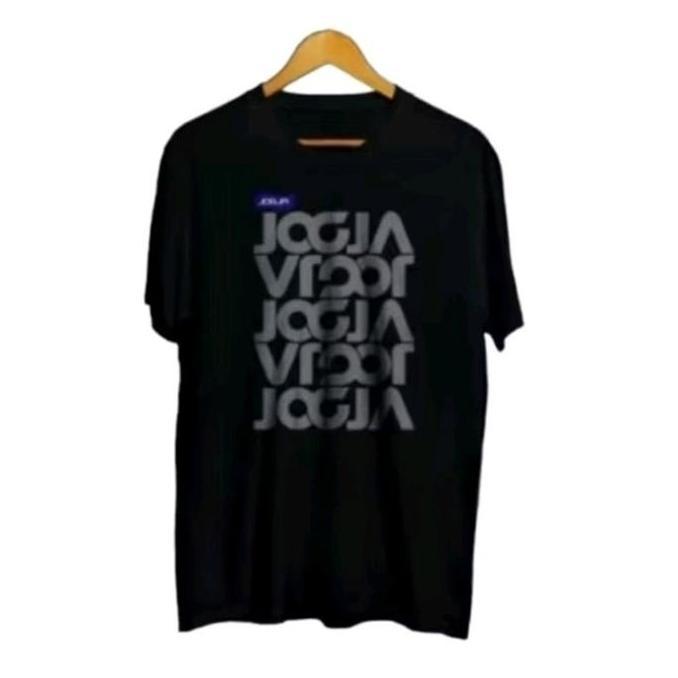 kaos Souvenir baju oleh oleh jogja jogja jogja jogja Tulisan keren Motif Hitam Pria Cowok Wanita Ata