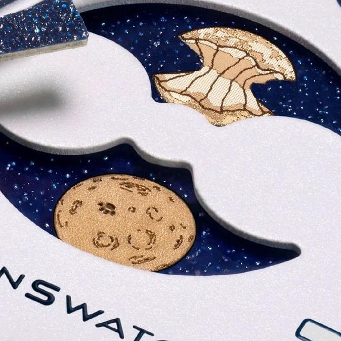 Swatch x omega misiion to moonshine gold eartashe terbaru