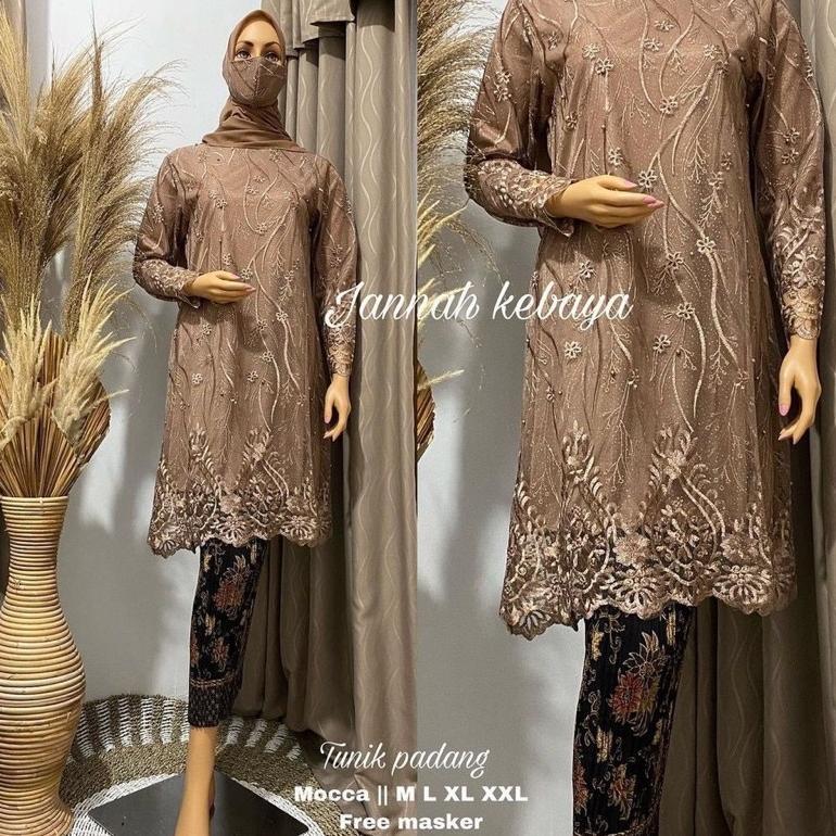 TUNIK PESTA KONDANGAN SUPER MEWAH/TUNIK PESTA TERBARU 2021/TUNIK KONDANGAN 2021/STELAN WISUDA/STELAN