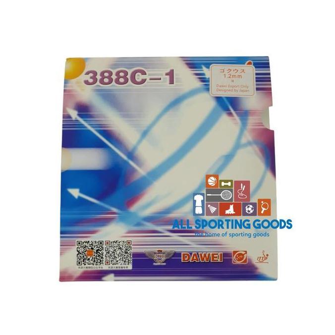 Karet Pingpong Tenis Meja Dawei 388C-1 Import