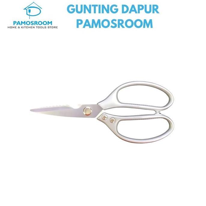 Pamoroom Gunting Dapur Stainless Gunting SK5 Jepang Gunting Japan Tajam Serbaguna