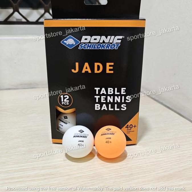Bola Pingpong DONIC Schildkrot JADE - Bola ping pong Donic Jade - Bola tenis meja Donic Jade isi 12
