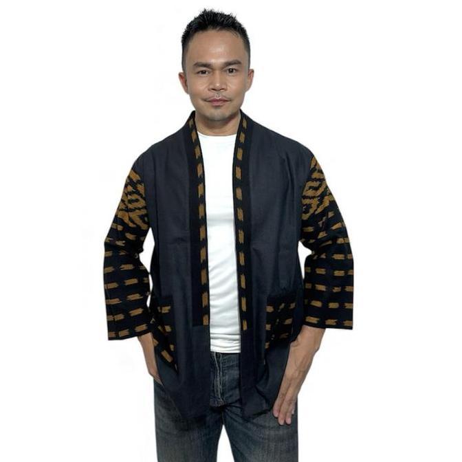 outer pria outer tenun baju batik jenaka
