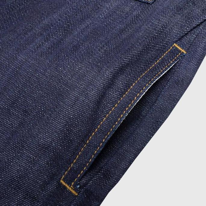 Wellborn Staple Trucker Jacket Blue Black