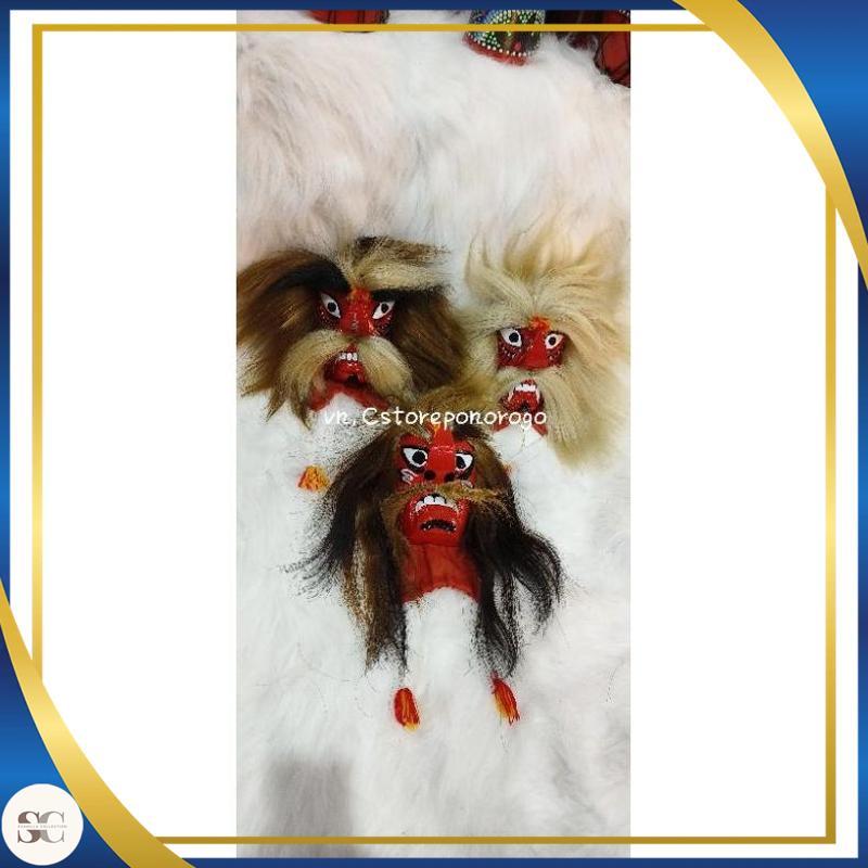 Ganongan / topeng bujang ganong / pecut / pecut bopo / pecut murah / celeng / reog / barongan / baro