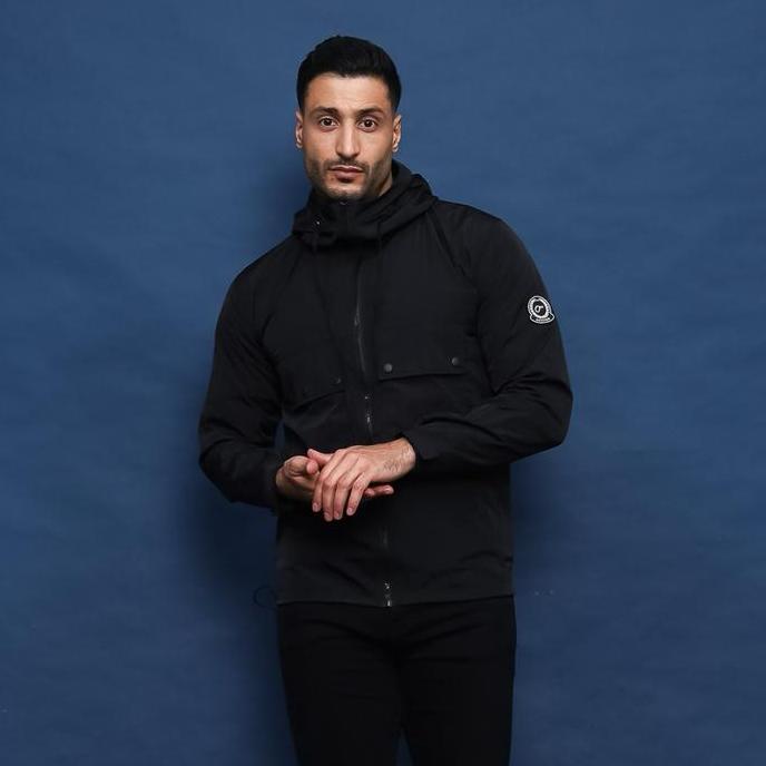 OUTFIRM - Jaket Nylon HUBNER Black