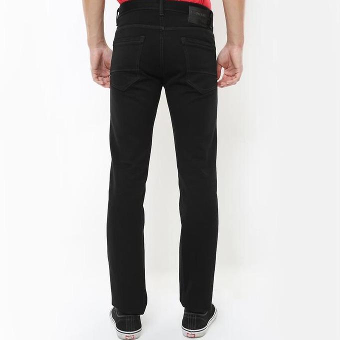 LGS - Slim Fit - Celana Jeans - Polos - Hitam