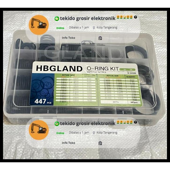 TERLARIS ORING BOX KOBELCO SERVICE KIT ORING KOBELCO EXCAVATOR 