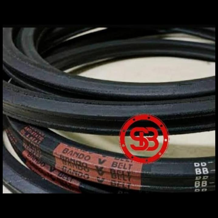 TERLARIS TALI KIPAS VANBELT BB 122 BANDO RED HEXAGONAL V-BELT BB122 BB-122