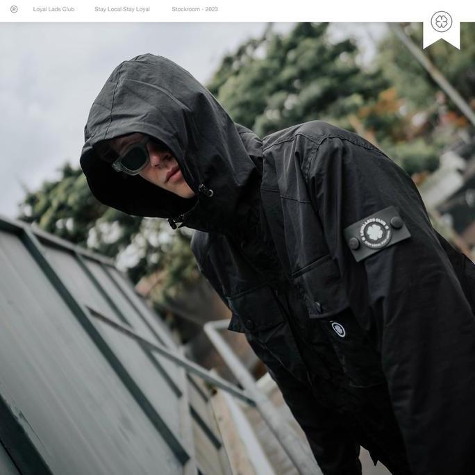 LOYAL LADS CLUB | Parka - Military Black