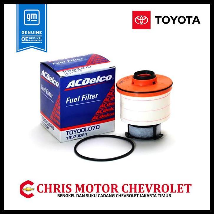 TERLARIS FILTER SOLAR TOYOTA INOVA FORTUNER HILUX 2.4 DIESEL ORIGINAL ACDELCO