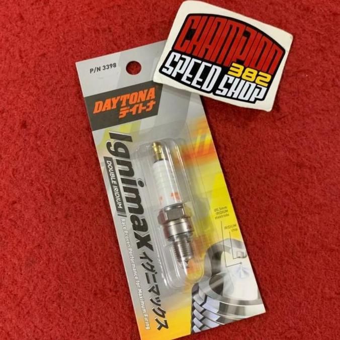 Busi Daytona Ignimax Double Iridium Yamaha Gear 125