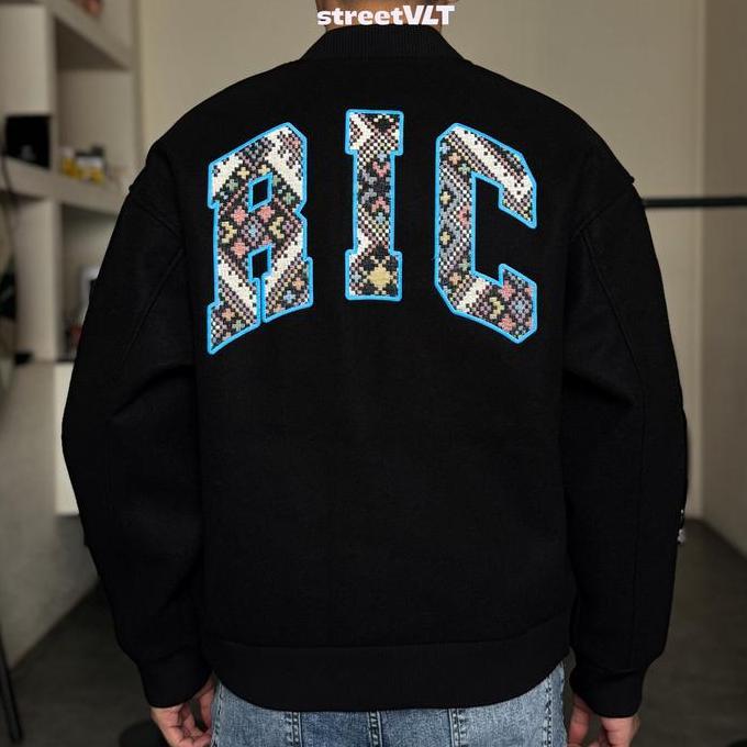 RIC Ricky is Clown Labyrinth Ethnic Varsity Jacket Orinal