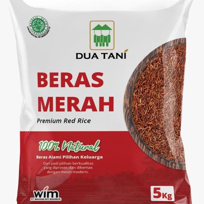 Beras Merah Dua Tani 5Kg Premium