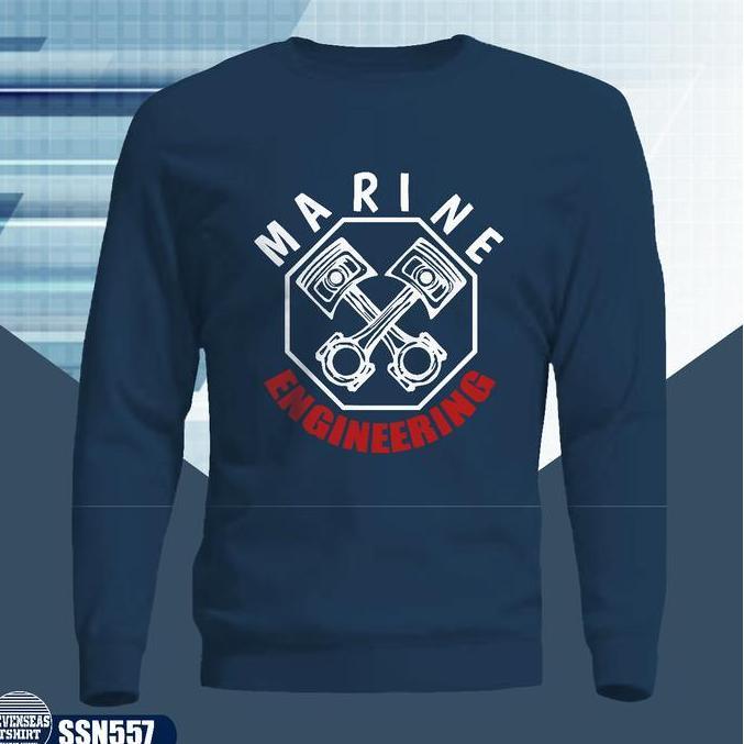 JAKET SWEATER BASIC TARUNA PELAUT PELAYARAN MARINE ENGINEERING SSN557