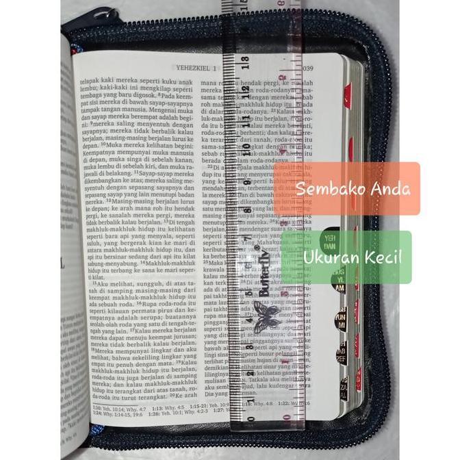 Alkitab Kristen Terjemahan Baru Edisi 1. LAI TB1. Ukuran Besar / Sedang / Kecil / Saku. TB1 064 SL /