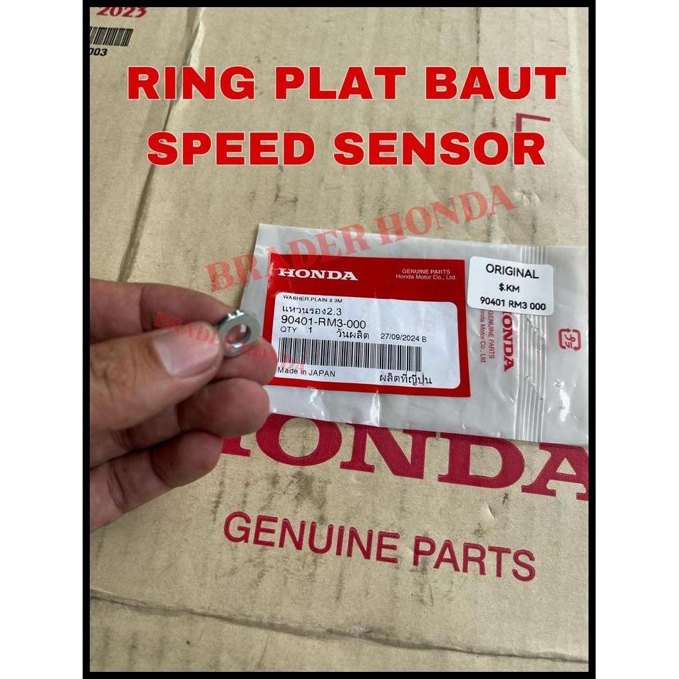 TERMURAH PLAT ORING WASHER PLAIN 2,3MM SPEED SENSOR PICK UP CIVIC FB1 FB3 JAZZ GK5 S RS MOBILIO CITY