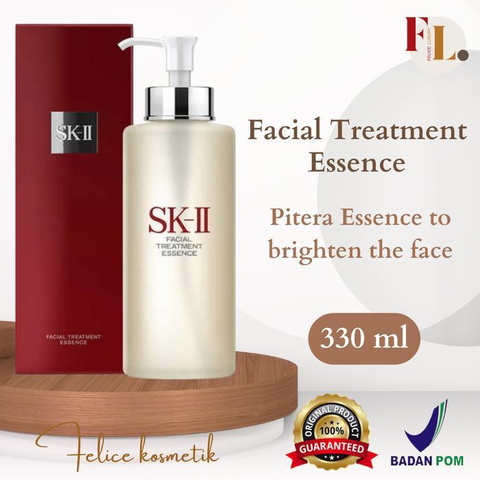 Sk-Ii/Sk2/Skii Facial Treatment Essence/ Fte 330Ml Perawatan Kosmetik Membersihkan Wajah Pelembab Vi