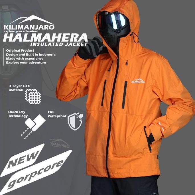 Jaket Gorpcore Halmahera 3 Layer Waterproof - Jaket Goretex Kilimanjaro